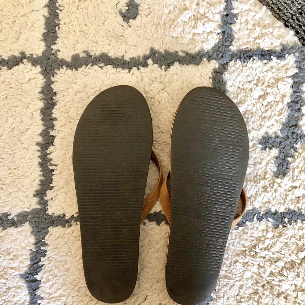 Rainbows flip flops!